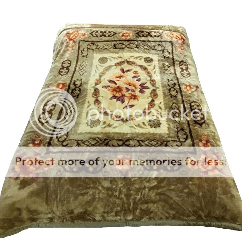 SUPER SOFT DOUBLE KING SIZE HIGH QUALITY BLANKETS 2PLY MINK BLANKET
